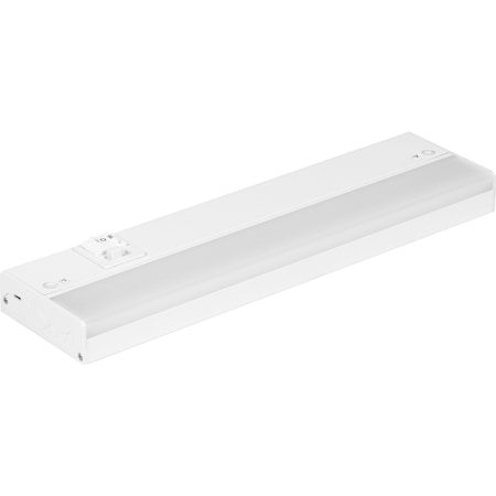 Task Lighting 11-7/8In. 120-Volt Bar Light, Dimmable And 3-Color Selectable, White L-BL12-WT-TW